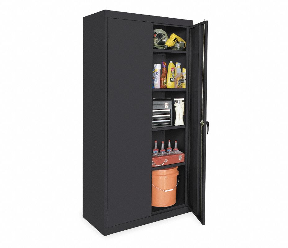 GRAINGER APPROVED Gabinete de Almacenamiento Comercial, 72" Alt, 36" An