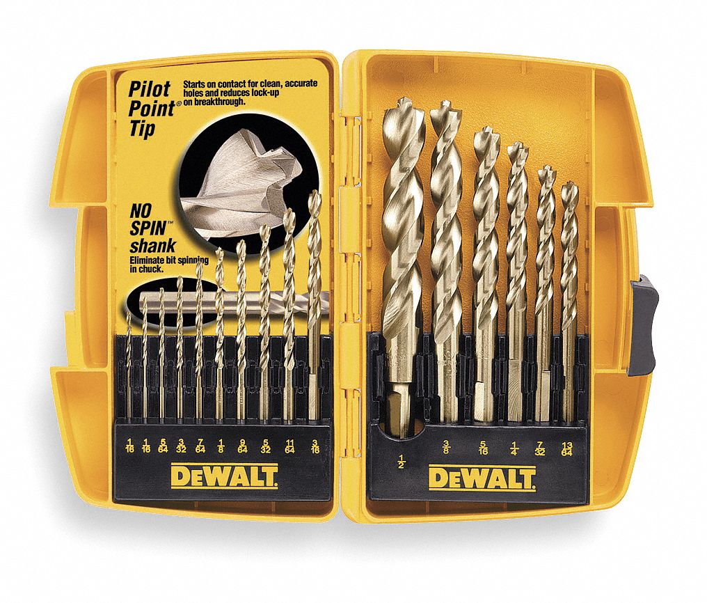 DEWALT Drill Bit Set 1UG92DW1956 Grainger
