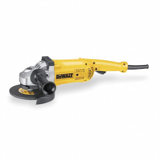 DEWALT Angle Grinder, 7 in Wheel Dia., 15 Amps, 120, 8000 No Load RPM