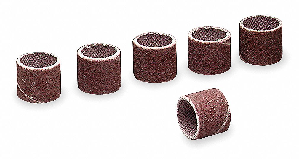 DREMEL Sanding Band, Slide on Fit Mandrel Type, 1/2 in Drum Diameter, 1