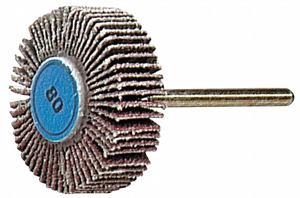 Flap Wheel 1 1/8 in Dia Mounted