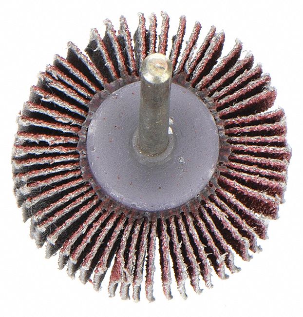 DREMEL, 1 1/8 in Wheel Dia, 3/8 in Wheel Thick, Flap Wheel 1UH69502