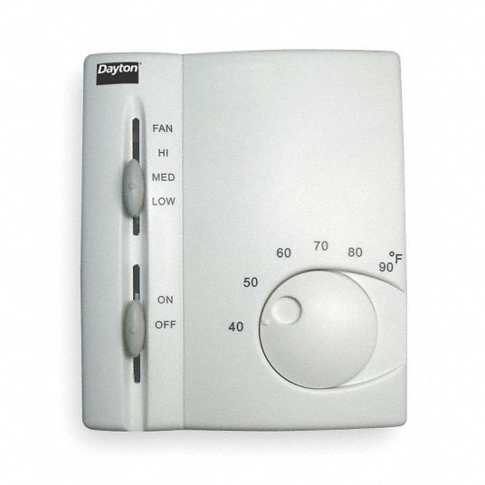 DAYTON Fan Coil Thermostat Fan Coil Unit 1UHE31UHE3 Grainger