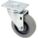 STANDARD PLATE CASTER, 4 IN WHEEL DIAMETER, 250 LB, 5⅛ IN MOUNTING H, SWIVEL CASTER