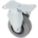 STANDARD PLATE CASTER, 3 IN WHEEL DIAMETER, 200 LB, 4¼ IN MOUNTING H, RIGID CASTER
