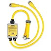 Pin-and-Sleeve Plug Extension Cord Adapters with Splitters image