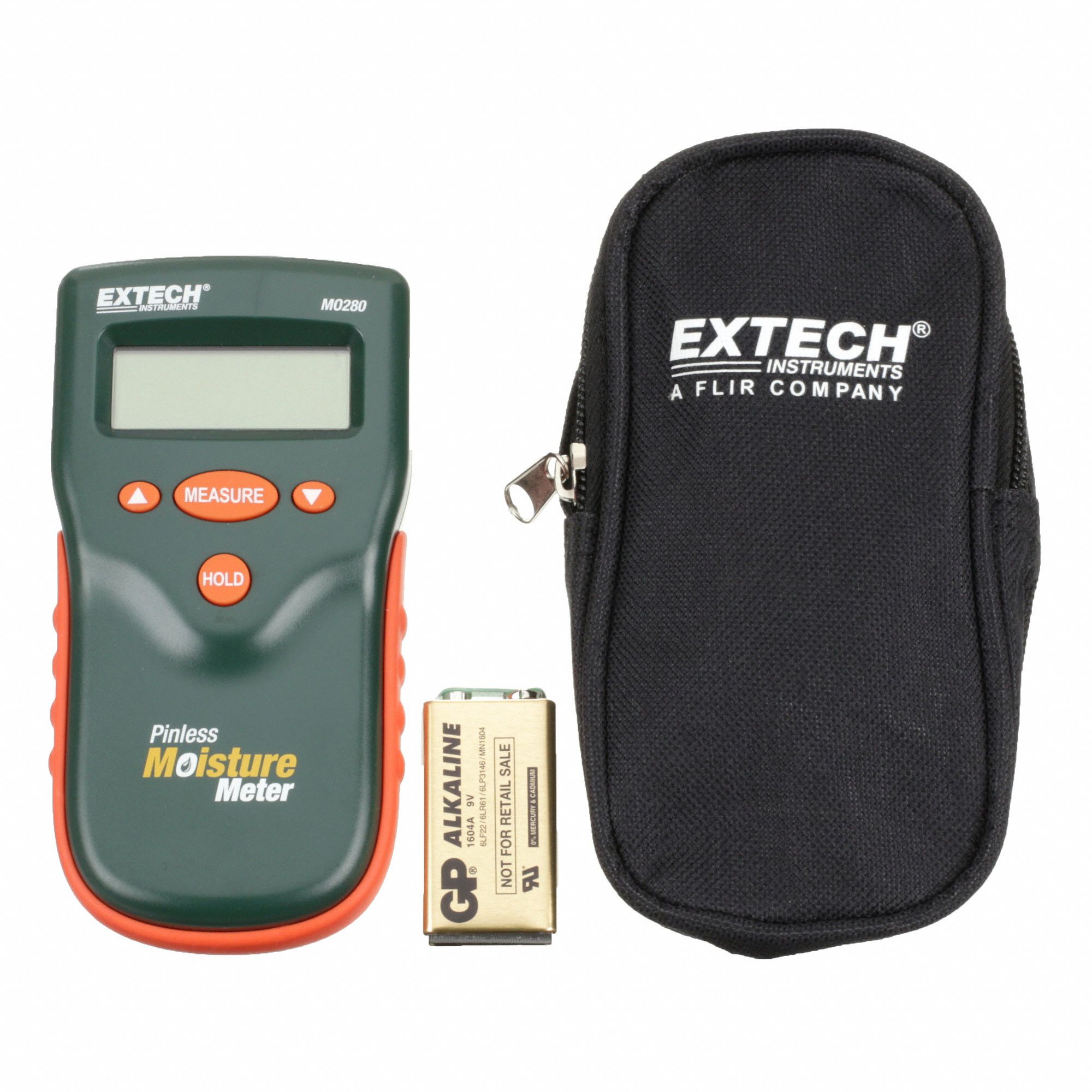 EXTECH Pinless Digital Moisture Meter 0 to 99 (Wood) Moisture
