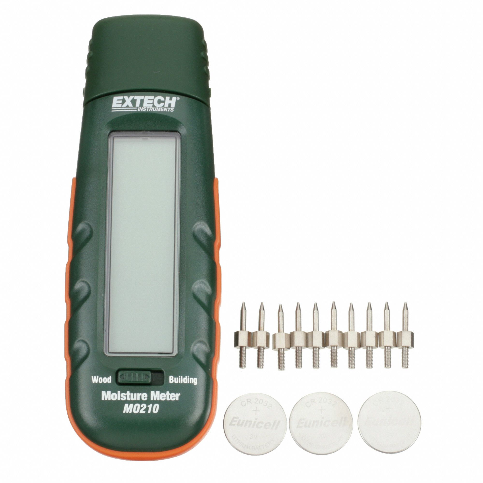 EXTECH Digital Moisture Meter With Bargraph 1UKE2MO210 Grainger