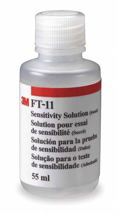 SENSITIVITY SOLUTION, SWEET, 55-ML, FOR QUALITATIVE FIT TEST APPARATUS/TRAINING CASE