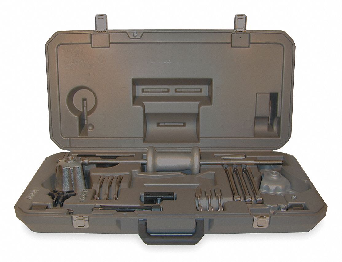 thumbnail interactive-video image 1 of 6 Ton PROTO-EASE 2-Way Straight Jaw Puller Set 1 of 10