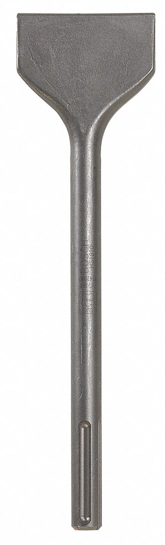 CHISEL BIT, 3 IN HEAD W, 12 IN LENGTH, 45/64 IN SHANK DIAMETER, SDS MAX