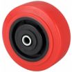 Polyurethane Tread on Plastic Core Wheels