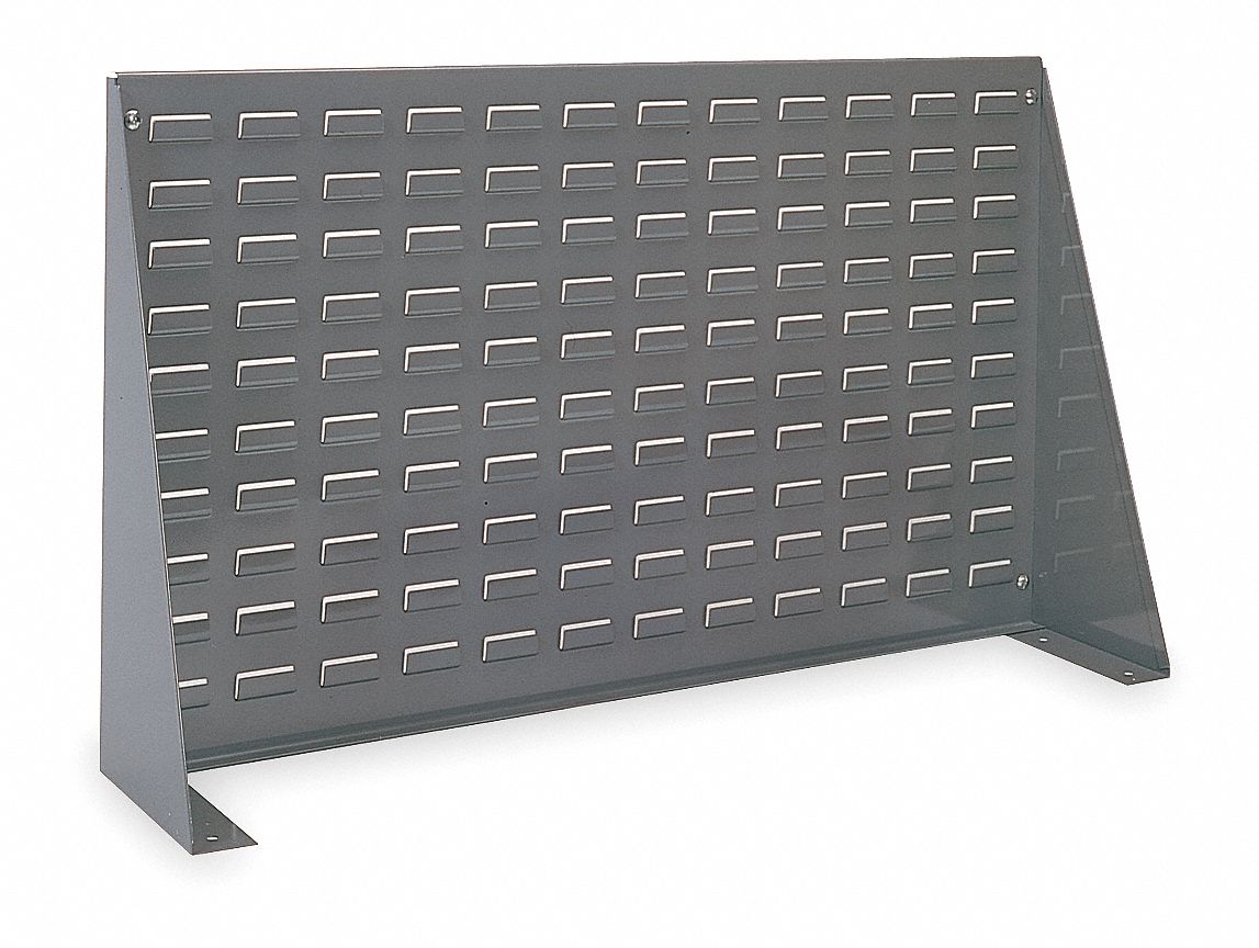 Louvered Bench Rack,36 x 8 x 20 In