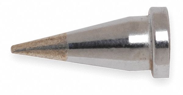 WELLER Soldering Tip: XT Series, Bevel, 1.6 mm W, 37 mm Lg