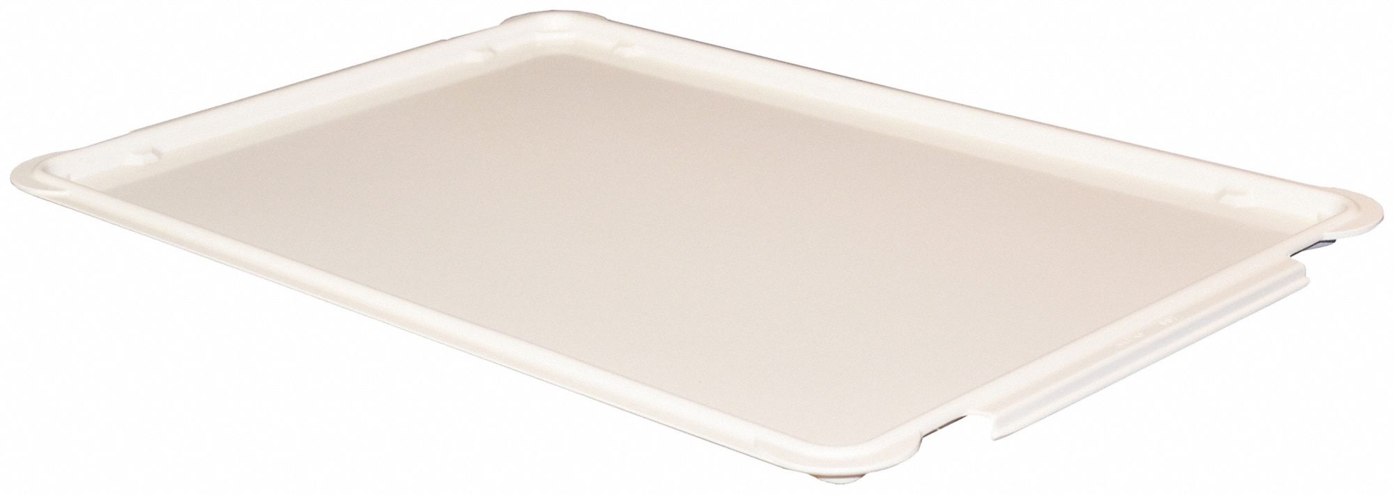 MOLDED FIBERGLASS Lid 25 1/4 in x 17 3/4 in, White, Fiberglass