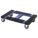 OPEN-DECK PLASTIC GENERAL PURPOSE DOLLY, 1,000 LB LOAD CAPACITY, 4 SWIVEL