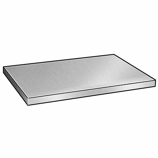 24" Length 6061 Plate T6511 Mill Stock 1/8" x 3" Aluminum Flat Bar 