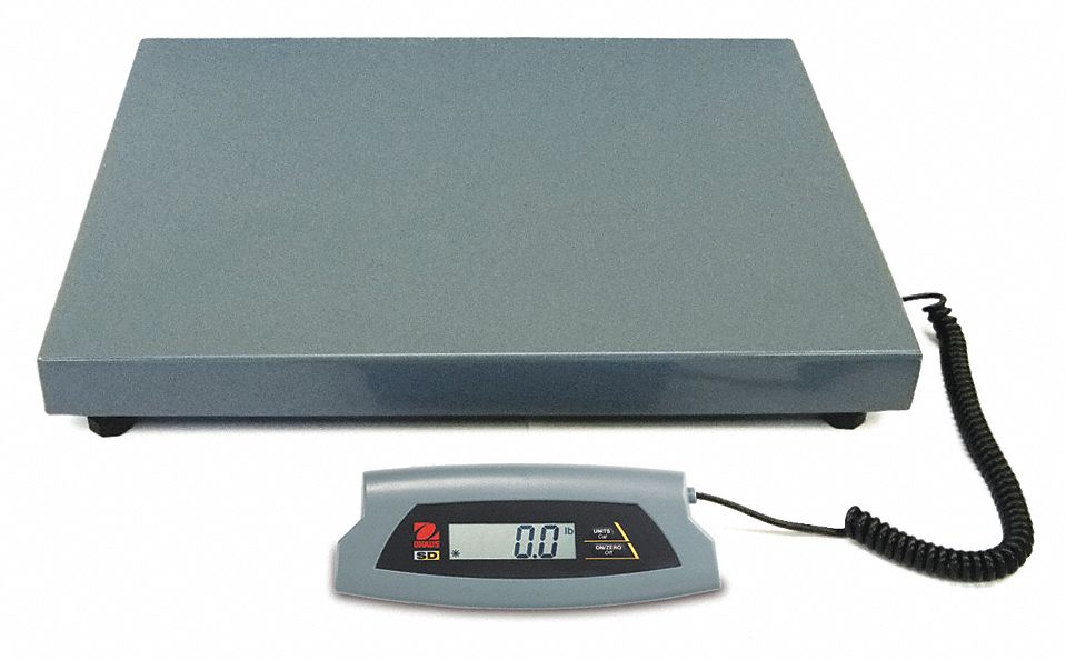 Optima Scale 24in. x 24in. Bench Scale — 500-Lb. Capacity, 0.1-Lb. Display  Increments, Model# OP-915-2424-500