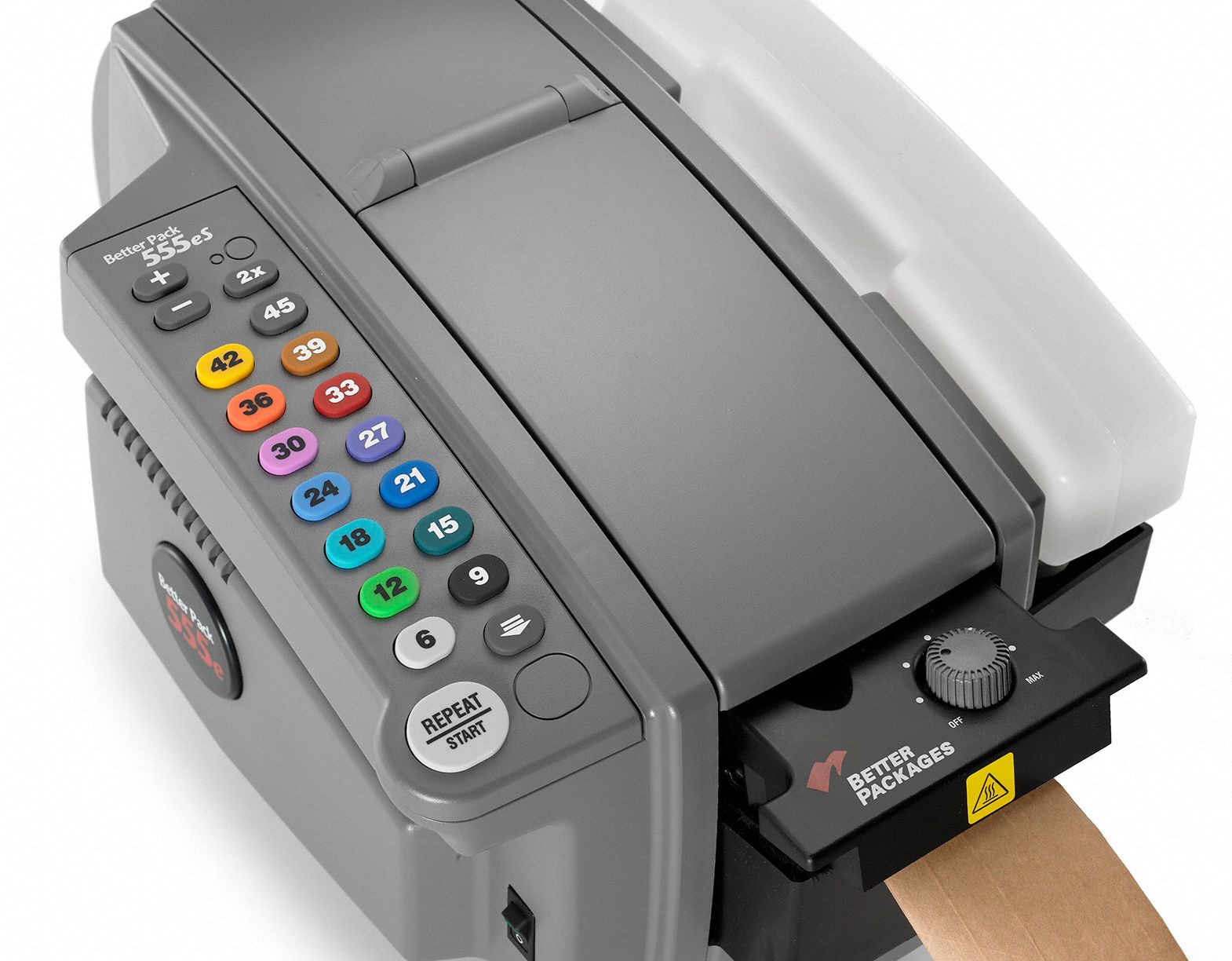 BETTER PACK Tape Dispenser Electric, For 3 in Max Tape Wd, For 10 in