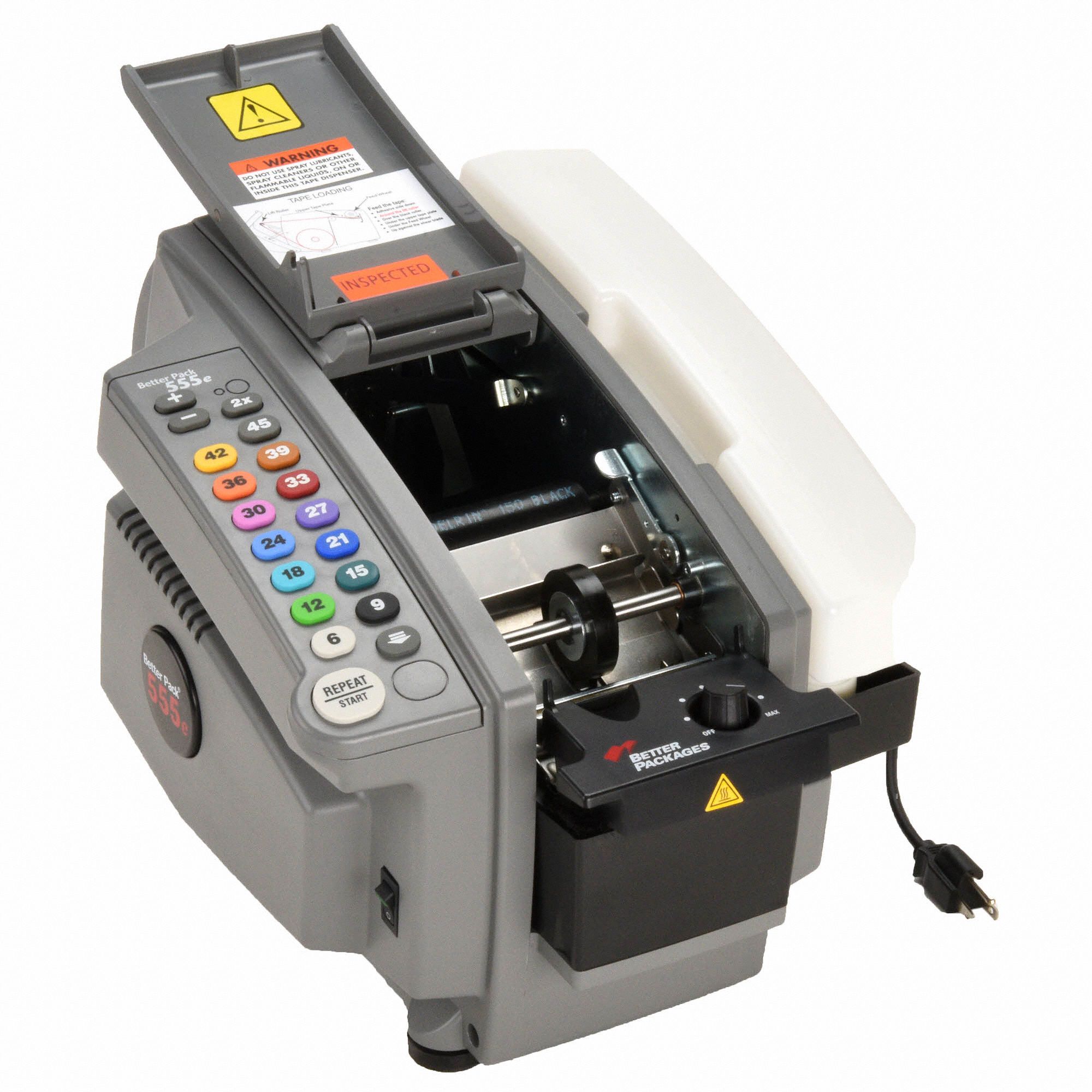BETTER PACK Tape Dispenser, Electric, For Maximum Tape Width 3 in 1UXP4BP555es Grainger