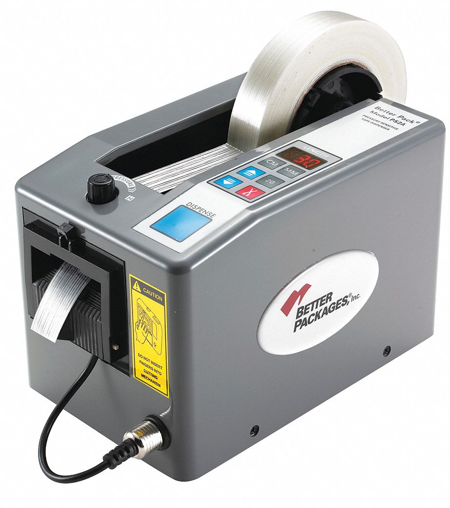 BETTER PACK, For 2 in Max Tape Wd, For 3 in Max Tape Core Dia, Tape