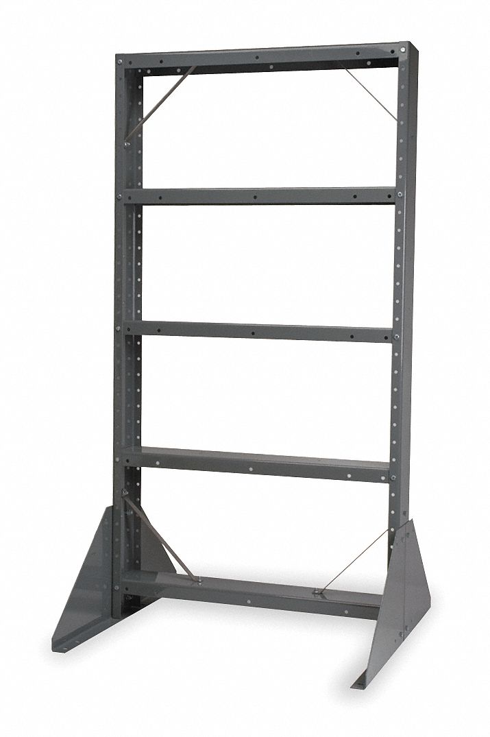 AKROMILS Bin Rail Floor Rack 1UXR931625RACK Grainger