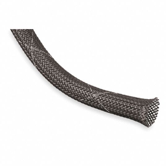 1/2 in Inside Dia, Expandable, Braided Sleeving - 2RLN1