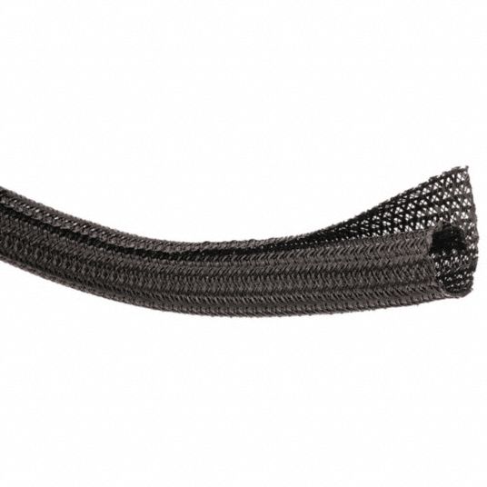 1/2 in Inside Dia, Expandable, Braided Sleeving - 2RLN1