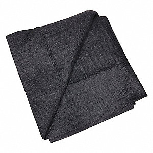 Welding Blanket,6 ft W,8 ft L,Black