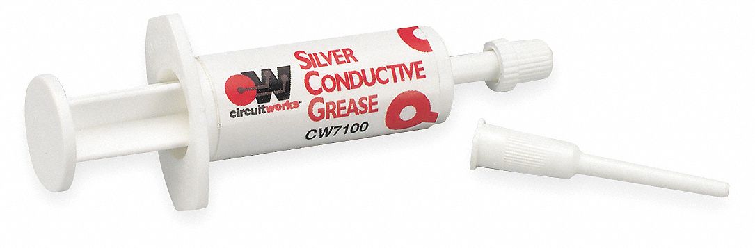Silver Conductive Grease Temp -70 to 485