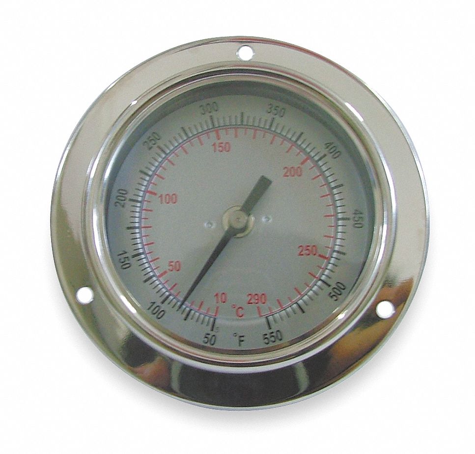 1UZE1 - Bimetal Therm 2-1/2 In Dial -40to160F