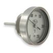 Back-Mount Fixed-Angle Sanitary Clamp Dial Thermometers