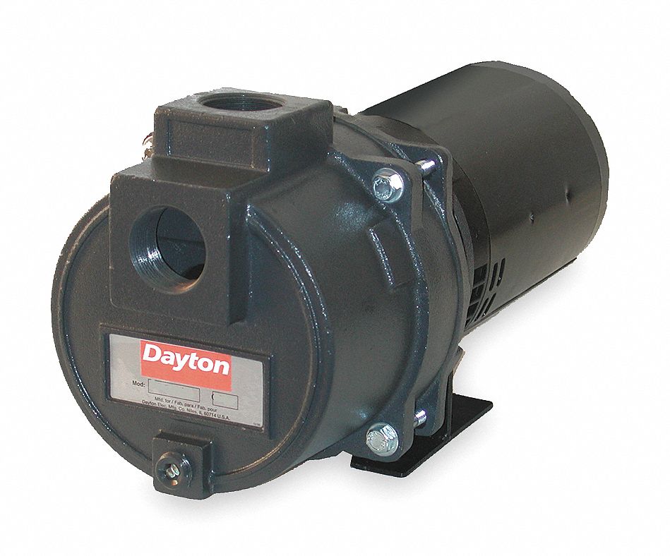 DAYTON 3 HP Lawn Sprinkler/Booster Pump, 230/460 Voltage, 11/2 Inlet