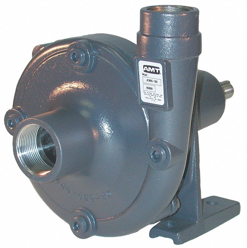 DAYTON Centrifugal Pump Head, 1-1/2 HP Required, 1-1/4 Inlet (In.), 1 ...