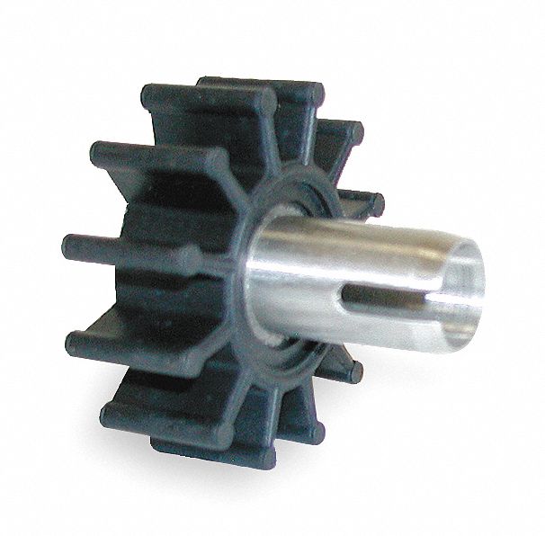 Bronze Nitrile Replacement Impeller/Shaft Assembly Grainger