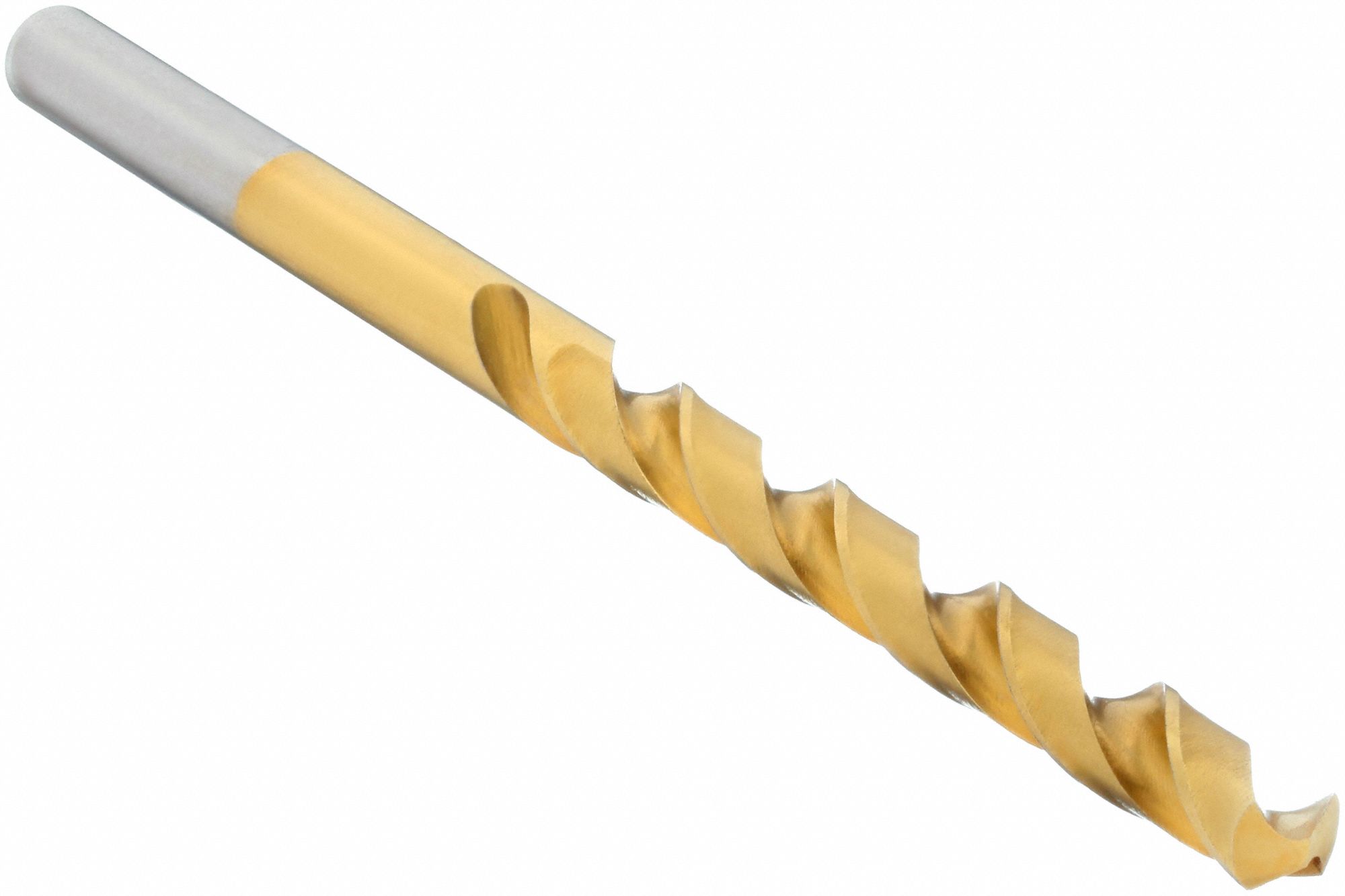 JOBBER LENGTH DRILL BIT, ⅛ IN DRILL BIT SIZE, 1⅝ IN FLUTE L, HIGH SPEED STEEL