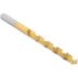 Wire-Size TiN-Coated Spiral-Flute Non-Coolant-Through High-Speed Steel Jobber-Length Drill Bits with Straight Shank
