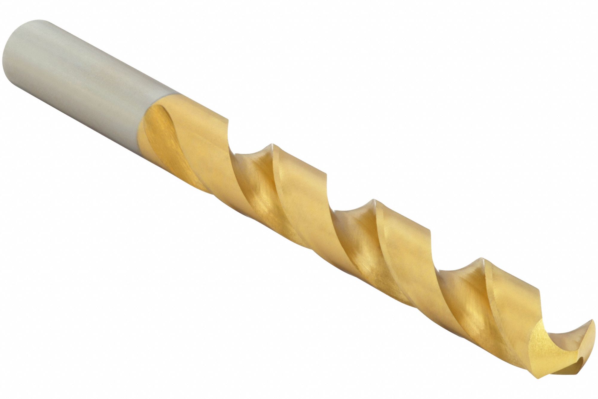 JOBBER LENGTH DRILL BIT, ⅜ IN DRILL BIT SIZE, 3⅝ IN FLUTE L, 5 IN L, HIGH SPEED STEEL