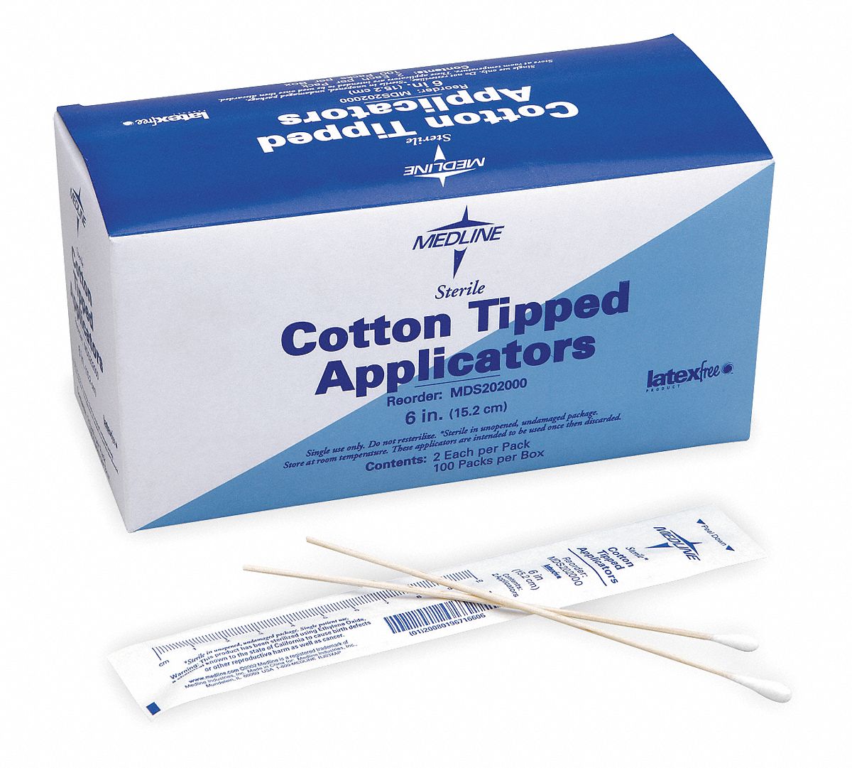 sterile cotton swab