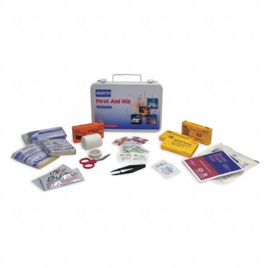 HONEYWELL NORTH, Vehicle, 6 People Served per Kit, First Aid Kit 1VAB30197600036L Grainger
