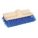 SCRUB BRUSH,10 IN L,BLUE