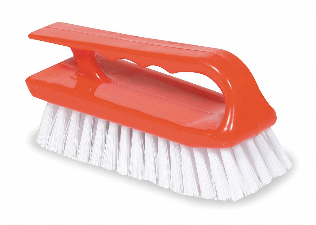 Tough Guy 1VAF2 Baseboard Brush,Synthetic,Brush Head