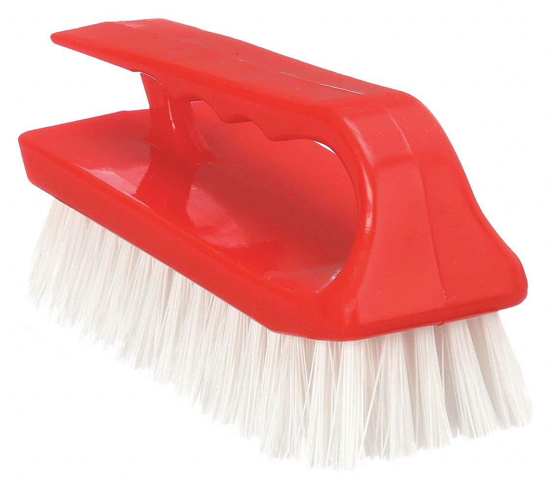 SCRUB BRUSH,6 IN BRUSH L