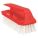 CURVED BLOCK PLASTIC BRUSH W/HANDLE