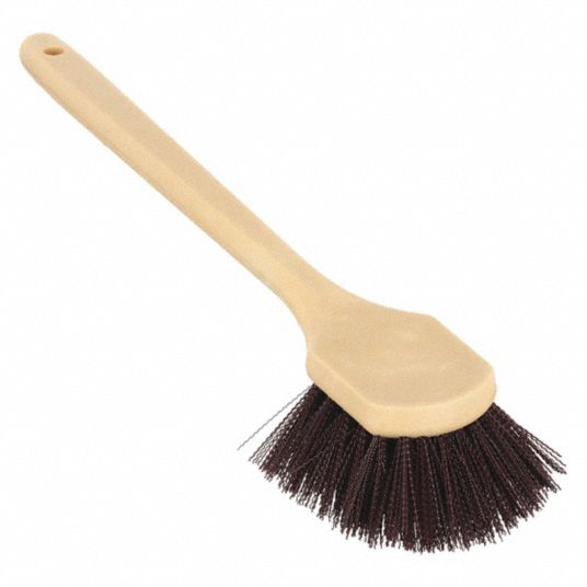 Extra Stiff Narrow Utility Brush - 5 Colors - Ergonomic