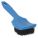 CARPET UPHOLSTERY BRUSH, PLASTIC, 2½ IN BRUSH L, 5½ IN HANDLE L, BLACK
