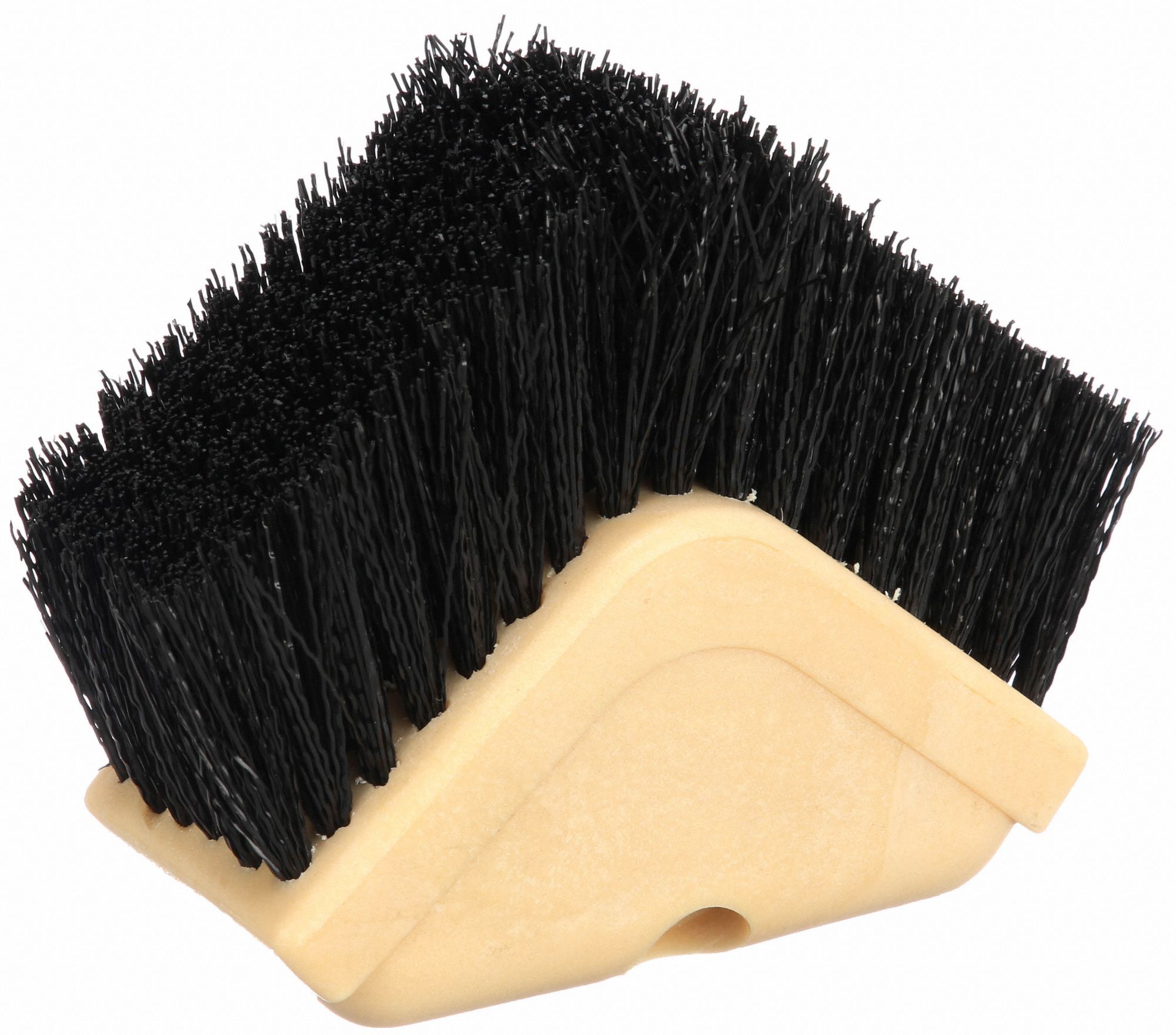 TOUGH GUY Baseboard Brush Medium, Polypropylene, Black 1VAF21VAF2
