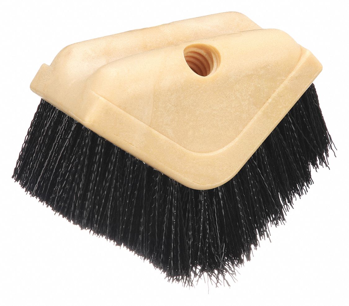 BASEBOARD BRUSH,5.375 IN L,BLACK