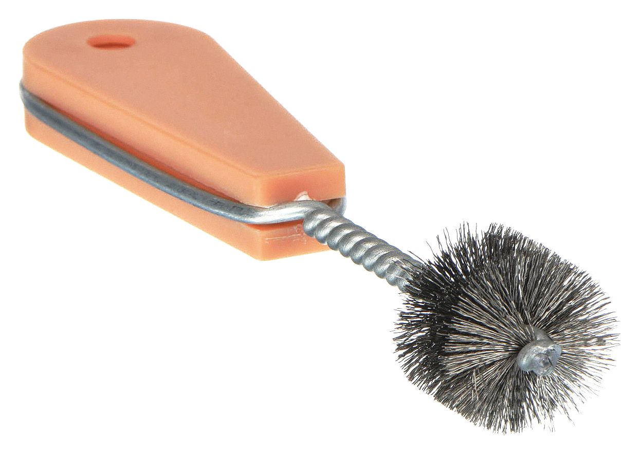 FITTING BRUSH,1 IN L,0.5 IN DIA