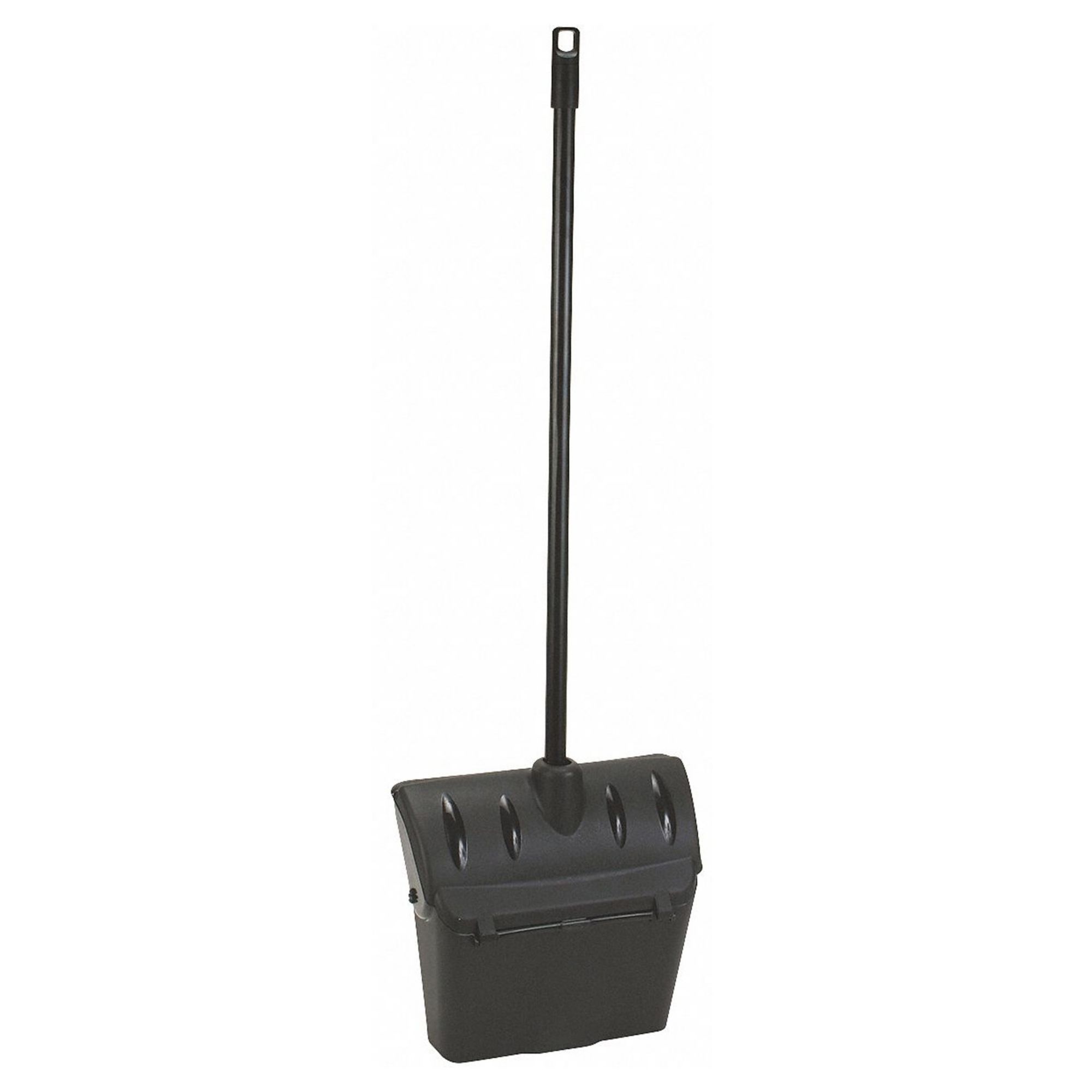 LOBBY DUST PAN WITH LID BLACK